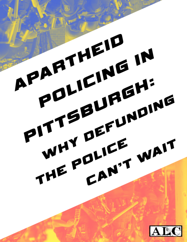 Apartheid Policing in PGH: Why Defunding the Police Can’t Wait