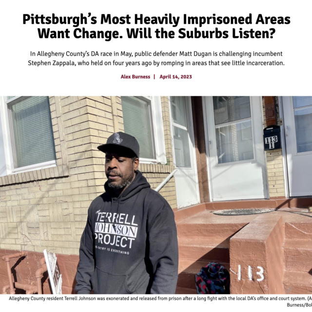 Pittsburgh’s Most Heavily Imprisoned Areas Want Change. Will the Suburbs Listen?