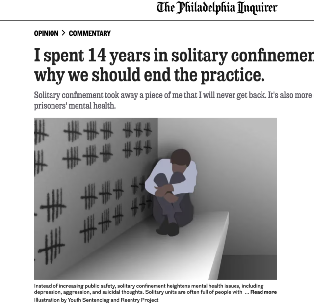 I spent 14 years in solitary confinement. Here’s why we should end the practice.