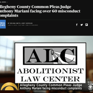 Allegheny County Common Pleas Judge Anthony Mariani facing over 60 misconduct complaints