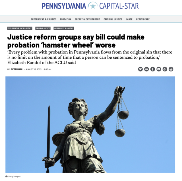 Justice reform groups say bill could make probation ‘hamster wheel’ worse