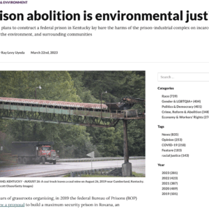 Prison abolition is environmental justice