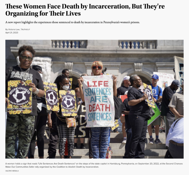 These Women Face Death by Incarceration, But They’re Organizing for Their Lives