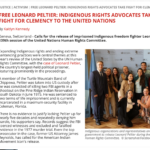 Free Leonard Peltier: Indigenous Rights Advocates Take Fight For Clemency to the United Nations