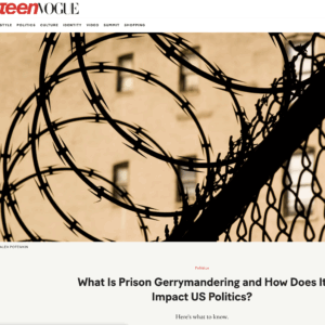 What Is Prison Gerrymandering and How Does It Impact US Politics?
