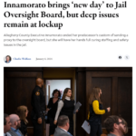 Innamorato brings ‘new day’ to Jail Oversight Board, but deep issues remain at lockup