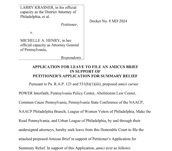 Community Orgs File Amicus Brief to Stand up for Voters & Oppose Act 40