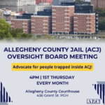 Jul. 17: Allegheny County Jail Oversight Board Meeting