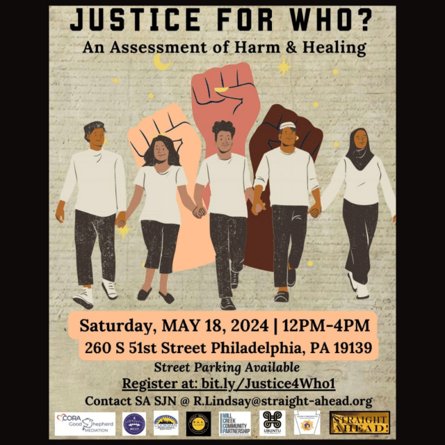 May 18: Justice for Who? An Assessment of Harm & Healing
