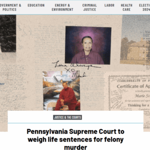 Pennsylvania Supreme Court to weigh life sentences for felony murder
