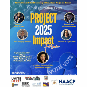 Sep. 23: Project 2025 Impact Forum - A Civic Education Event