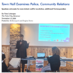 Town Hall Examines Police, Community Relations