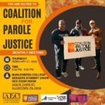 Feb. 27: Coalition for Parole Justice Monthly Meeting