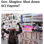 Gov. Shapiro: Shut down SCI Fayette!