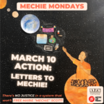 Mar. 10 through April: Write a letter to Marie 