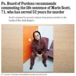 Marie Scott, 71 and battling cancer, to testify before Pa. Board of Pardons in request for an early release from prison