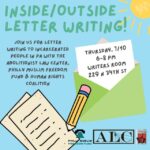 Jul. 10: Inside/Outside Letter-Writing Night