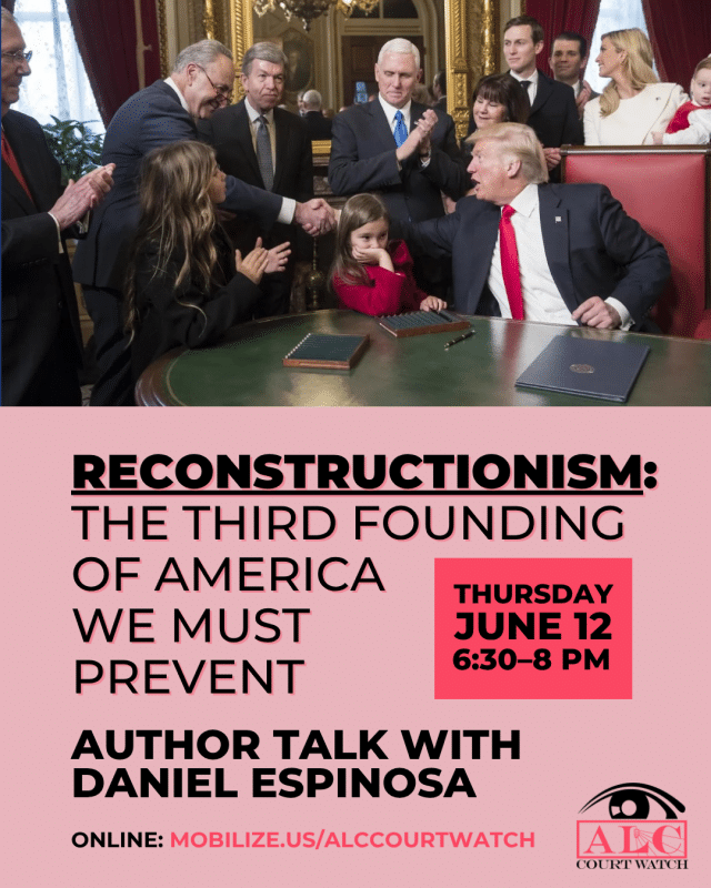 Jun. 12: Reconstructionism – A Conversation With Daniel Espinosa