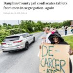 Dauphin County jail confiscates tablets from men in segregation, again