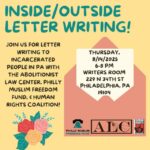 Aug. 14: Inside/Outside Letter-Writing Night