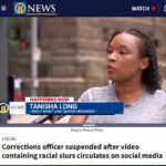 Corrections officer suspended after video containing racial slurs circulates on social media