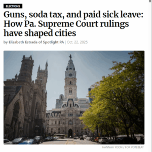 Guns, soda tax, and paid sick leave: How Pa. Supreme Court rulings have shaped cities