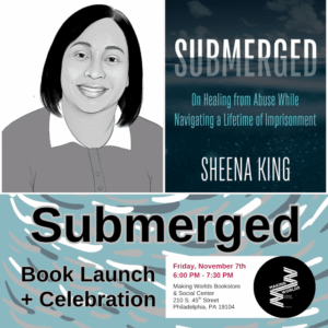Nov. 7: Submerged Book Launch & Celebration