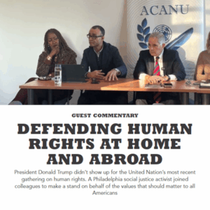Defending Human Rights at Home and Abroad