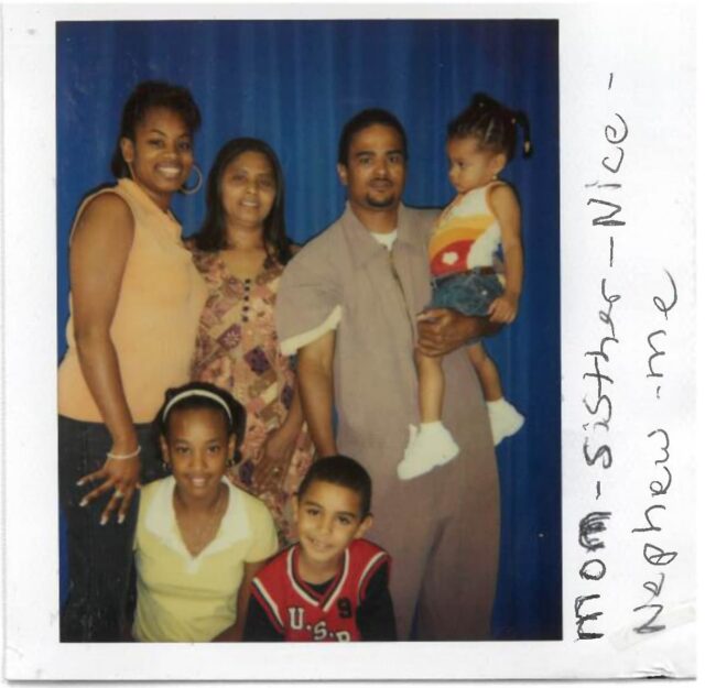 Mom, sister, niece, nephew, me - William Montanez