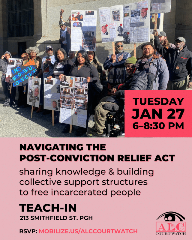 Jan. 27: Navigating the Post-Conviction Relief Act