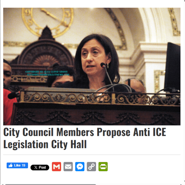 City Council Members Propose Anti ICE Legislation City Hall