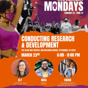 Mar. 23: Movement Mondays – Conducting Research & Development