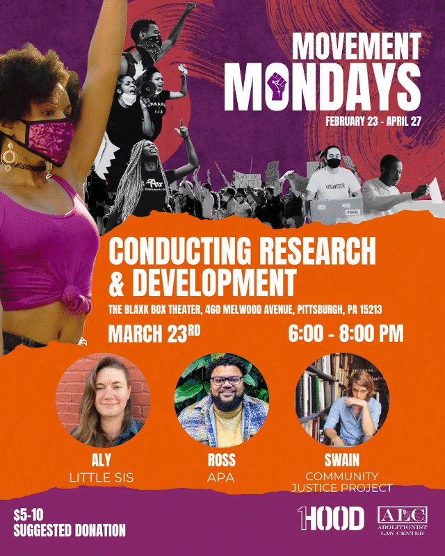 Mar. 23: Movement Mondays – Conducting Research & Development