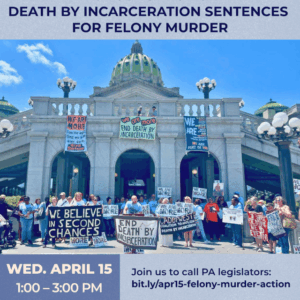 Apr. 15: Felony Murder Law Action