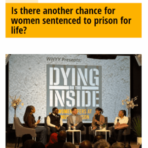 Is there another chance for women sentenced to prison for life?