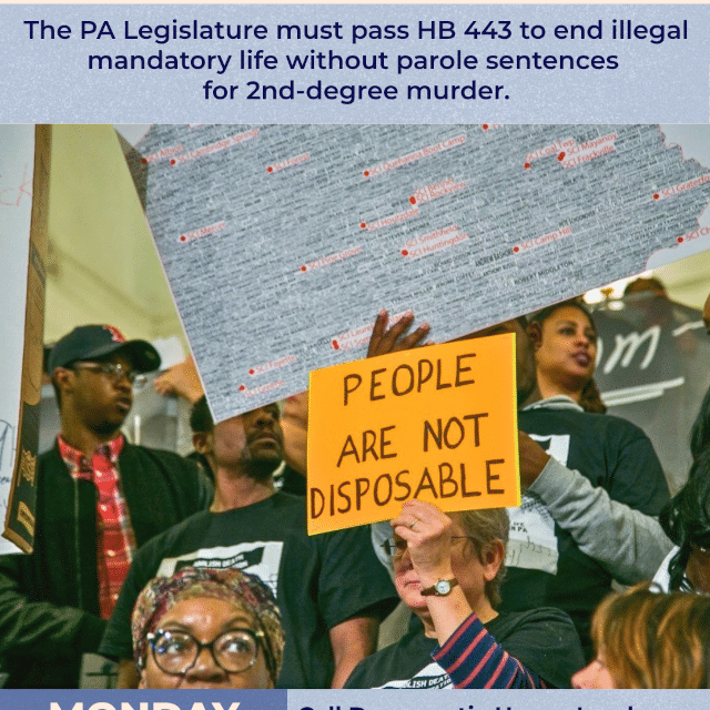 May 4: Call-in Day to Support Second Chances for Second-Degree