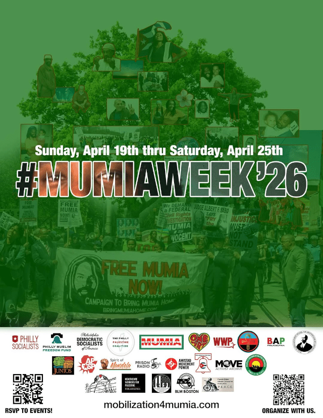 Apr. 19–25: Mumia Week '26