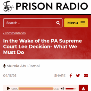 In the Wake of the PA Supreme Court Lee Decision – What We Must Do