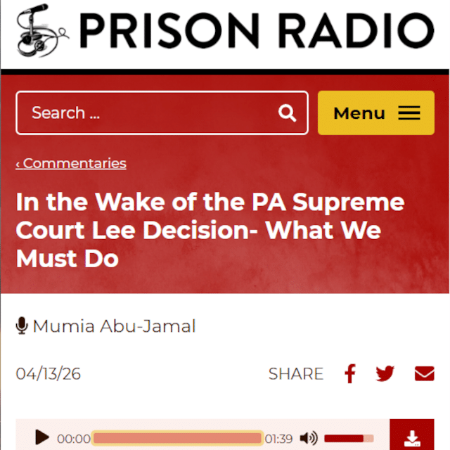 In the Wake of the PA Supreme Court Lee Decision – What We Must Do