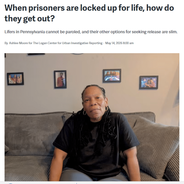 When prisoners are locked up for life, how do they get out?