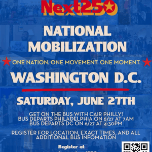 Jun. 27: Next 250 National Mobilization