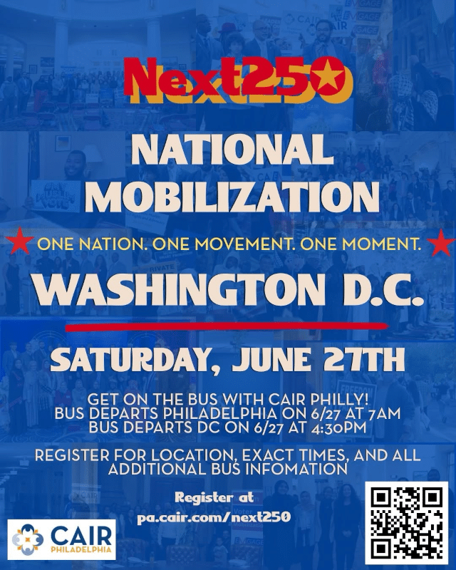 Jun. 27: Next 250 National Mobilization