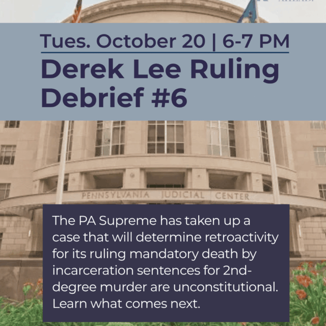 Oct. 20: Commonwealth v. Derek Lee Debrief #6
